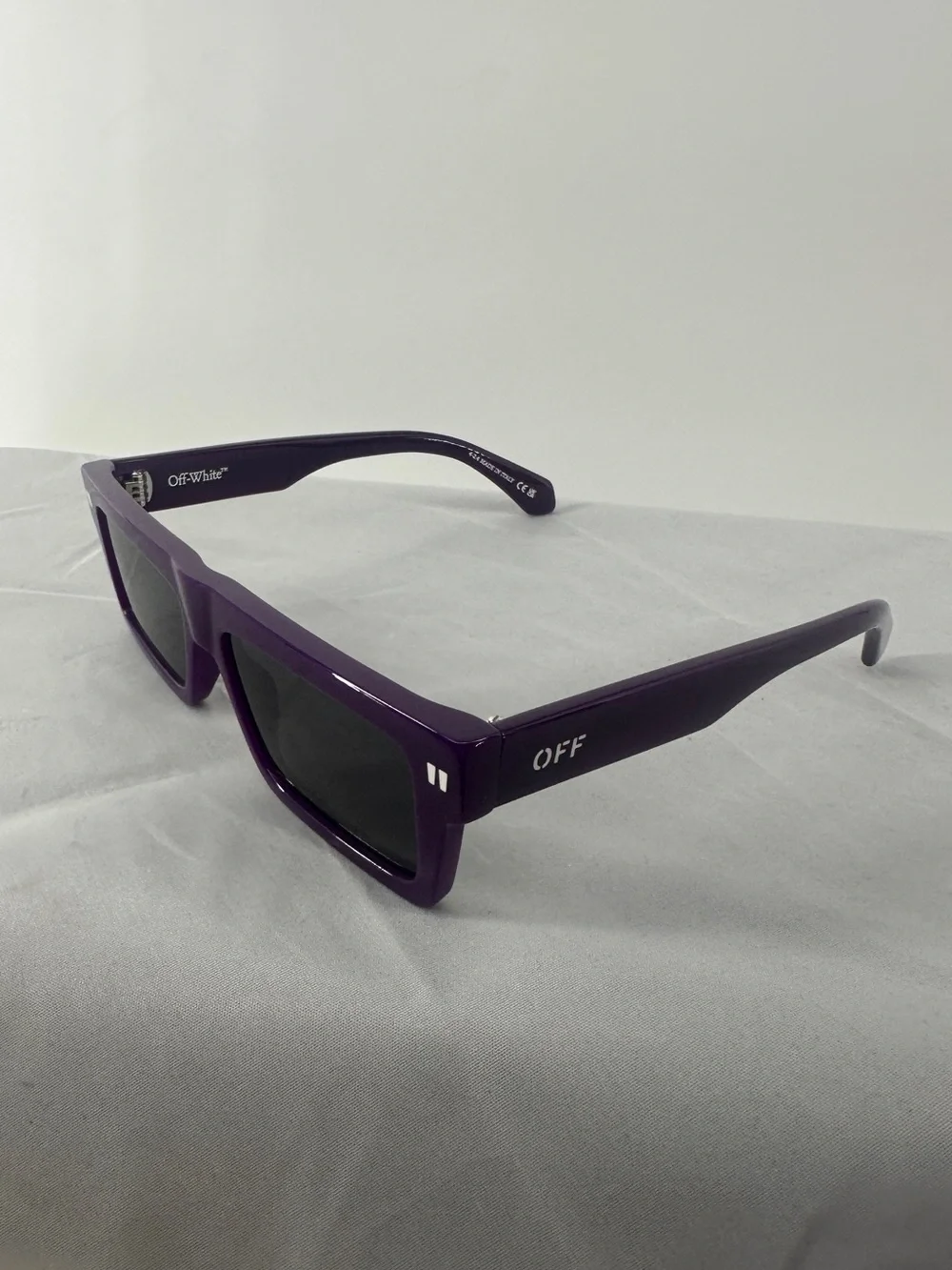 Off White purple Chandler sunglasses